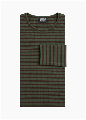 101 NPS Stripes Olive/Brown Nørgaard På Strøget 
